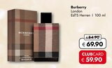 London EdTS Herren Angebote von Burberry bei Travel FREE Görlitz für 59,90 €