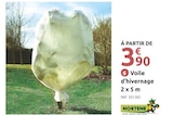 Voile d'hivernage 2 x 5 m - NORTENE dans le catalogue Mr.Bricolage