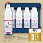 Mineralwasser Angebote von Aqua Vitale bei Marktkauf Ravensburg für 3,99 €