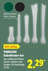 Kabelbinder-Set im Lidl Prospekt Kabelbinder-Set von PARKSIDE im aktuellen Lidl Prospekt für 2,29 €