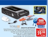 Jumpstarter und Powerbank Angebote von TECHNAXX bei Marktkauf Hof für 59,99 €