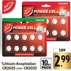 Power Cell CR2025 im Angebot bei E center in Nürtingen Power Cell CR2025 Angebote von Gut & Günstig bei E center Nürtingen für 2,99 €
