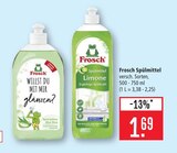 Spülmittel Aloe Vera Angebote von Frosch bei Marktkauf Reutlingen für 1,69 €