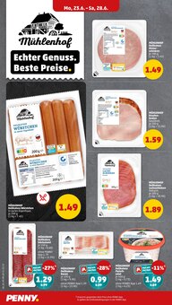 Braten im aktuellen Penny Prospekt (Cottbus) Braten im Penny Prospekt "Wer günstig will, muss Penny." mit 37 Seiten (Cottbus)