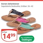 Damen-Zehentrenner für 14,99 € bei GLOBUS im Angebot Damen-Zehentrenner im aktuellen GLOBUS Prospekt