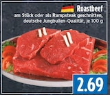 EDEKA Stadtallendorf - Roastbeef Angebot im Prospekt Roastbeef bei EDEKA im Stadtallendorf Prospekt für 2,69 €