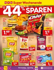 Chips im Netto Marken-Discount Prospekt "Aktuelle Angebote" mit 69 Seiten (Aachen)