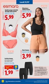 Pantalon Femme Angebote im Prospekt "Fan de l'été" von Lidl Pantalon Femme Angebote im Prospekt "Fan de l'été" von Lidl auf Seite 66