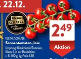 Sonnentomaten, lose von kleine Schätze im aktuellen ALDI SÜD Prospekt für 2,49 €