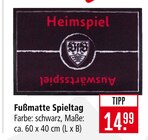 Fußmatte Spieltag Angebote bei Marktkauf Filderstadt für 14,99 €