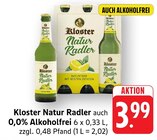 Natur Radler Angebote von Kloster bei E center Fellbach für 3,99 €