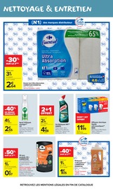 Promos Poubelle dans le catalogue "Carrefour market" de Carrefour Market Poubelle en promo dans le catalogue Carrefour Market à la page 50