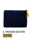 TROUSSE QUILTÉE à Monoprix dans Passy TROUSSE QUILTÉE à Monoprix dans Passy