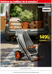 Offre Brouette dans le catalogue Carrefour du moment à la page 73