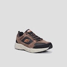 Runnings à mémoire de forme Skechers marron homme en promo chez La Halle Runnings à mémoire de forme Skechers marron homme dans le catalogue La Halle