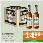 Aktuelles WARSTEINER Angebot bei Getränke A-Z in Schwedt (Oder) ab 14,99 €