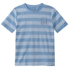 Ernstings family Nümbrecht - Jungen T-Shirt mit Streifen Angebot im Prospekt Jungen T-Shirt mit Streifen bei Ernstings family im Nümbrecht Prospekt für 6,00 €