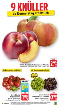 Tomaten im EDEKA Prospekt "Aktuelle Angebote" mit 45 Seiten (Karlsruhe)