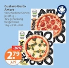 Pizza im V-Markt Prospekt Amore von Gustavo Gusto im aktuellen V-Markt Prospekt für 2,79 €