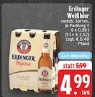 Weißbier im Angebot bei E center in Mönchengladbach Weißbier Angebote von Erdinger bei E center Mönchengladbach für 4,99 €