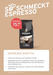 Kaffeebohnen im Tchibo im Supermarkt Prospekt SO SCHMECKT GLÜCKLICH auf S. 3