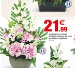 Jardinière en ciment d’œillets, boutons de rose, orchidées et glaïeuls - Bazarland à Avignon Jardinière en ciment d’œillets, boutons de rose, orchidées et glaïeuls en promo chez Bazarland Avignon à 21,99 €