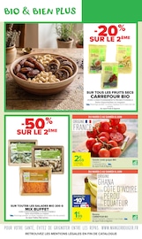 Promos Tomate dans le catalogue "AVEC LE Club GOÛTEZ AU BIO LE MOINS CHER DE FRANCE" de Carrefour Market Tomate en promo dans le catalogue Carrefour Market à la page 2