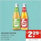 Apfel klar Angebote von Beckers Bester bei Getränke Oase Beckum für 2,29 €