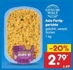 Asia Fertiggerichte bei Netto Marken-Discount im Bad Driburg Prospekt für 2,79 €