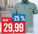 Kaufhaus Stolz Kühlungsborn - Herren-Poloshirt Angebot im Prospekt Herren-Poloshirt bei Kaufhaus Stolz im Kühlungsborn Prospekt für 29,99 €
