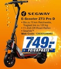 E-Scooter ZT3 Pro D im Angebot bei expert in Gelsenkirchen E-Scooter ZT3 Pro D Angebote von SEGWAY bei expert Gelsenkirchen für 749,00 €