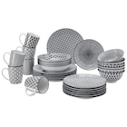 KOMBISERVICE Schwarz, Weiß Takeo 30-teilig 6 Personen von Ritzenhoff Breker im aktuellen XXXLutz Möbelhäuser Prospekt