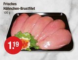 Frisches Hähnchen-Brustfilet von  im aktuellen V-Markt Prospekt für 1,19 €
