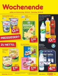 Cola Angebot im aktuellen Netto Marken-Discount Prospekt auf Seite 35
