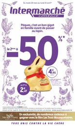 Catalogue Intermarché à La Valentine, avec 32 pages Prospectus Intermarché à La Valentine, "Pâques, c’est un bon gigot en famille avant de passer au lapin.", 32 pages, 28/03/2023 - 10/04/2023