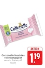 Feuchtes Toilettenpapier Angebote von Cottonelle bei Hieber Freiburg für 1,19 €