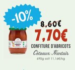 Confiture d'Abricots - COTEAUX NANTAIS à 7,70 € dans le catalogue Naturalia