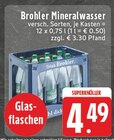 Mineralwasser im Angebot bei E center in Kleve Mineralwasser Angebote von Brohler bei E center Kleve für 4,49 €