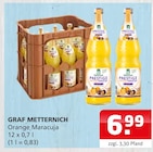 Orange Maracuja Angebote von GRAF METTERNICH bei Getränke Ellerkamp Coesfeld für 6,99 €