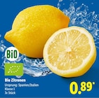 Bio Zitronen im aktuellen Lidl Prospekt