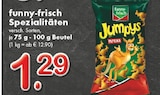 Spezialitäten im Angebot bei TOP Getränke in Erkelenz Spezialitäten Angebote von funny-frisch bei TOP Getränke Erkelenz für 1,29 €