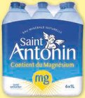 Eau minerale naturelle - SAINT ANTONIN - U Express à Poitiers Eau minerale naturelle - SAINT ANTONIN en promo chez U Express Poitiers à 1,79 €