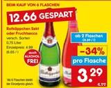 Fruchtsecco von Rotkäppchen im aktuellen Netto Marken-Discount Prospekt für 3,29 €