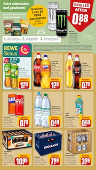 Coca Cola im REWE Prospekt "Dein Markt" mit 30 Seiten (Minden)