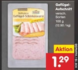 Netto Marken-Discount Bad Pyrmont - Geflügel-Aufschnitt Angebot im Prospekt Geflügel-Aufschnitt bei Netto Marken-Discount im Bad Pyrmont Prospekt für 1,29 €