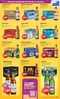 Becks im Getränke Hoffmann Prospekt "Aktuelle Angebote" mit 11 Seiten (Potsdam)