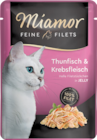 Thunfisch & Krebsfleisch von Miamor im aktuellen budni Prospekt