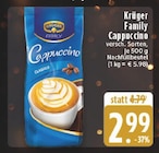Family Cappuccino im Angebot bei E center in Kamp-Lintfort Family Cappuccino Angebote von Krüger bei E center Kamp-Lintfort für 2,99 €