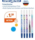 Tintenlöscher im Angebot bei Müller in Ansbach Tintenlöscher Angebote von SUPER PIRAT bei Müller Ansbach für 1,39 €