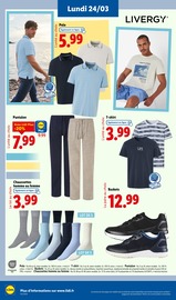 Chaussures Angebote im Prospekt "Offres Flash !" von Lidl auf Seite 58